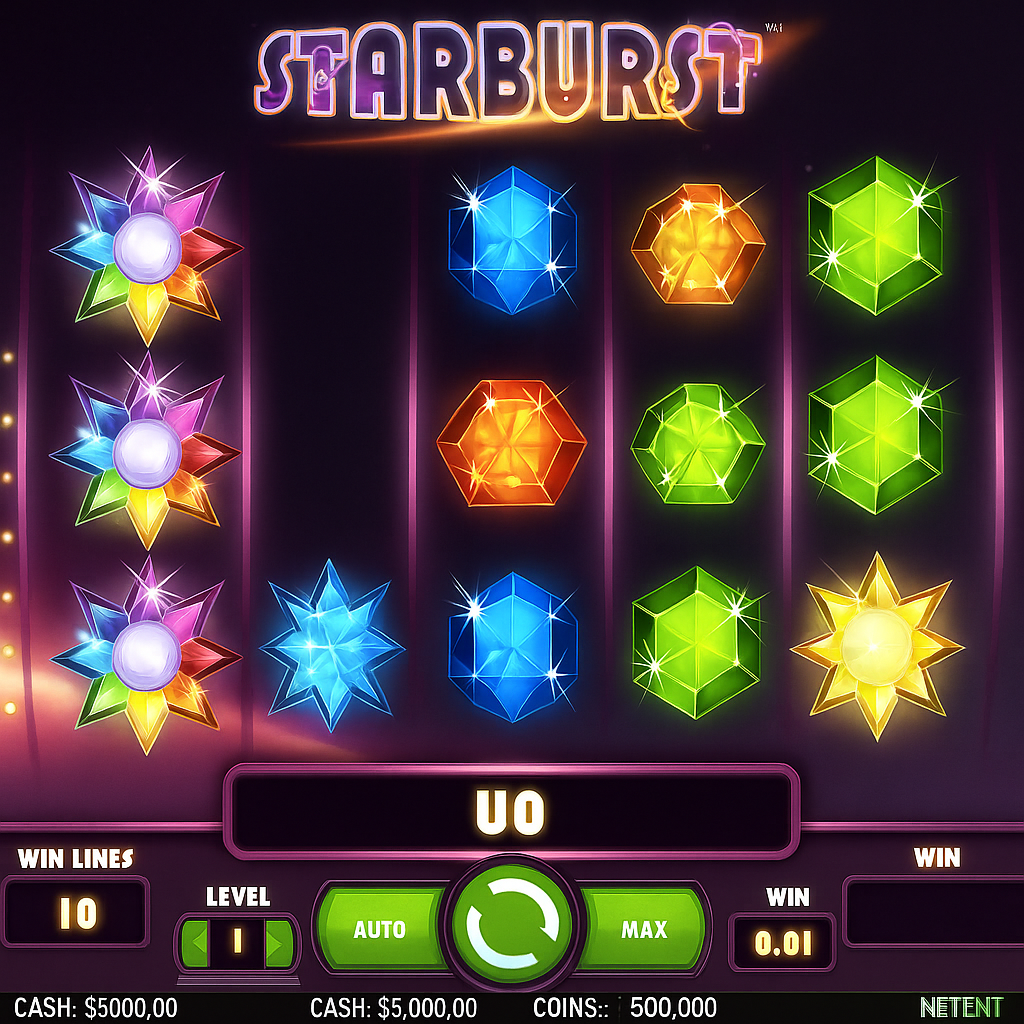 Ice Casino - Starburst Slot Game