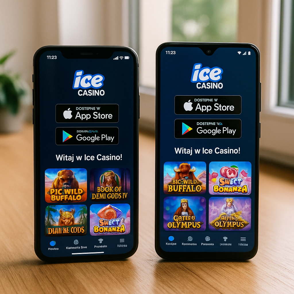 Ice Casino - Aplikacje mobilne - Aplikacje dla iOS i Android